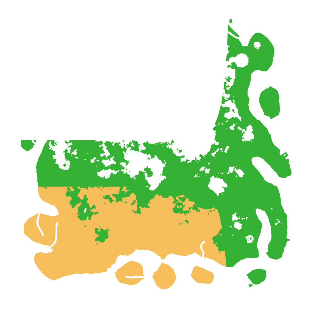 Biome Rust Map: Procedural Map, Size: 4000, Seed: 102186683