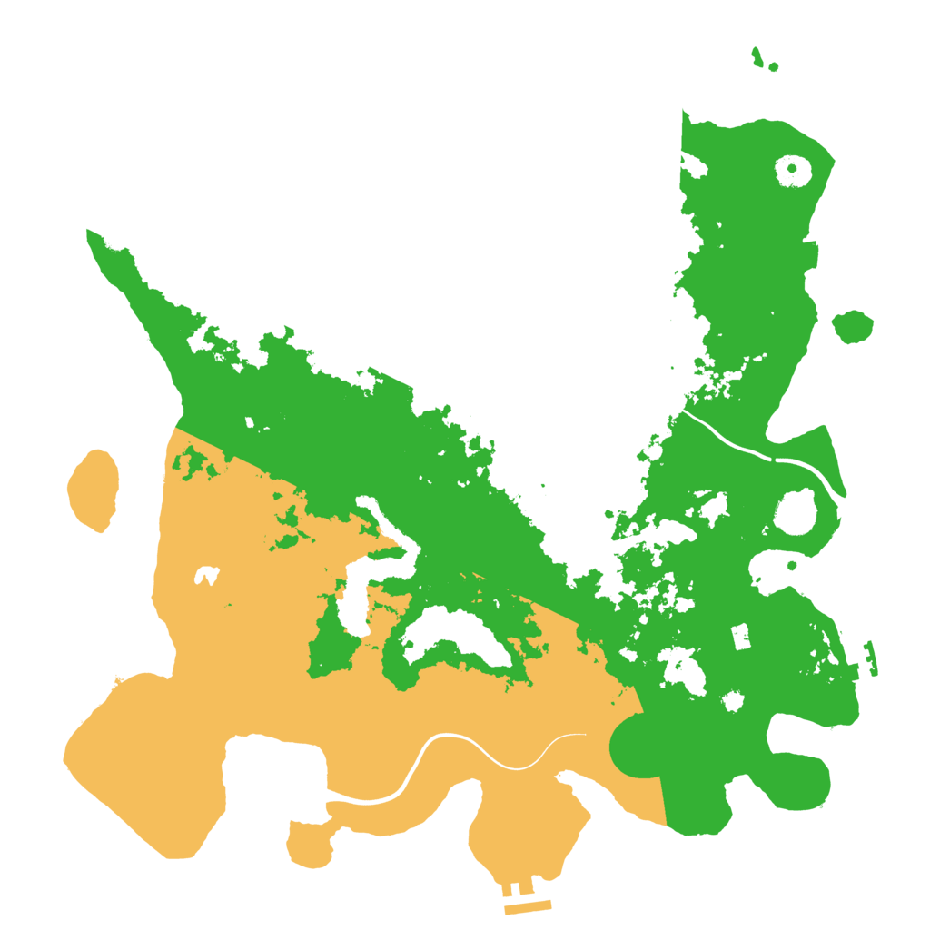 Biome Rust Map: Procedural Map, Size: 4000, Seed: 1261654790
