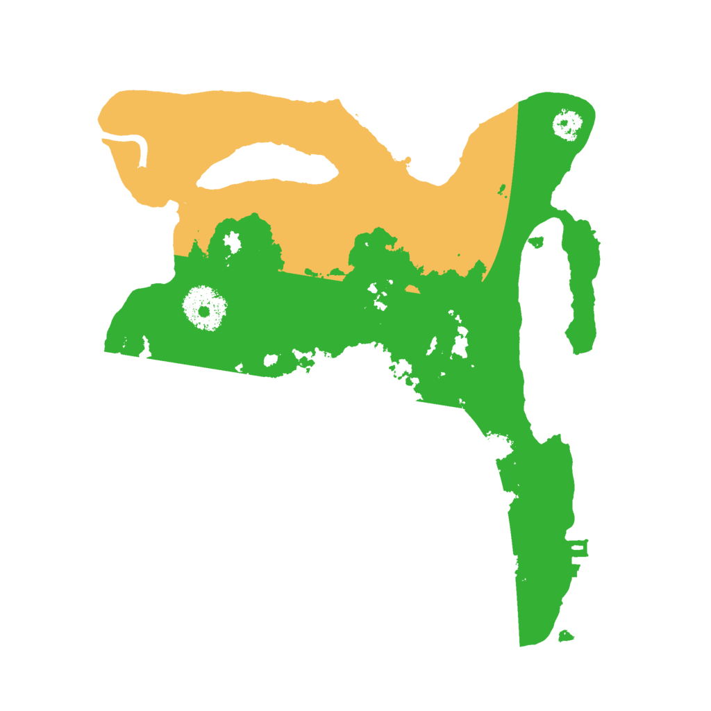 Biome Rust Map: Procedural Map, Size: 2500, Seed: 1551175279