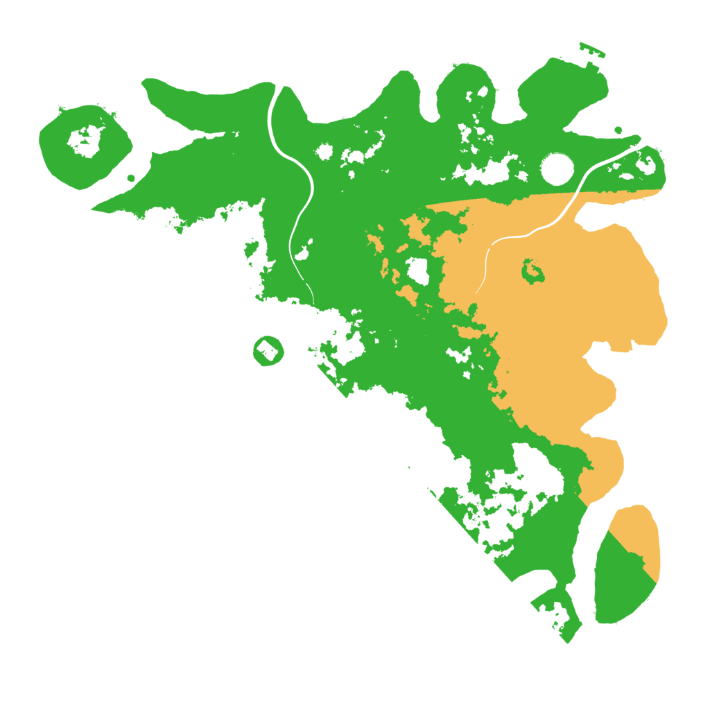 Biome Rust Map: Procedural Map, Size: 3850, Seed: 4267176