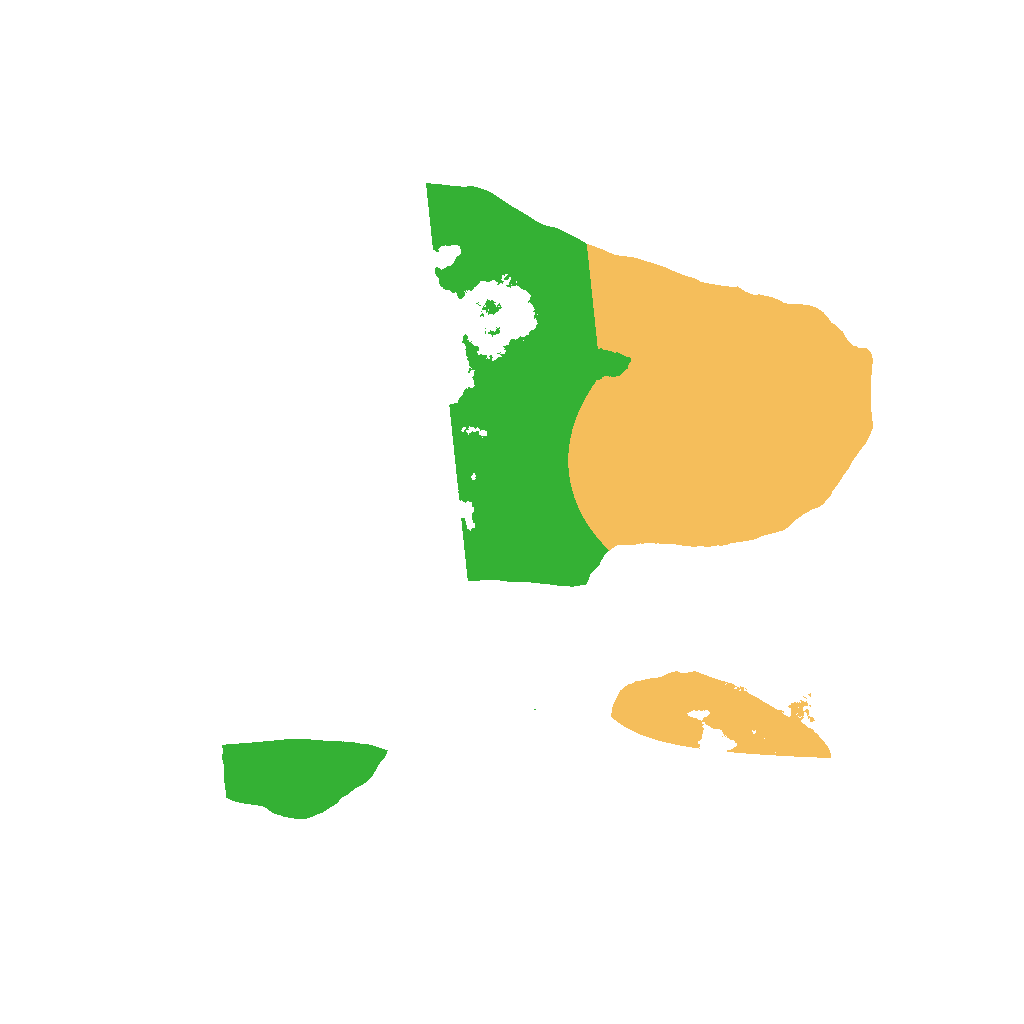 Biome Rust Map: Procedural Map, Size: 1400, Seed: 234