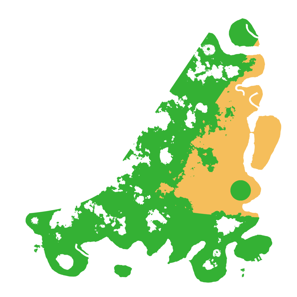 Biome Rust Map: Procedural Map, Size: 3850, Seed: 7377890