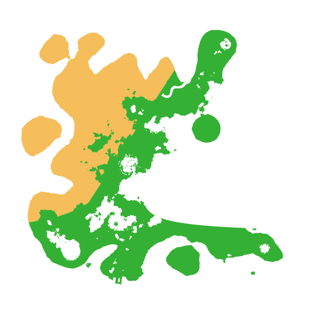 Biome Rust Map: Procedural Map, Size: 3000, Seed: 83715867