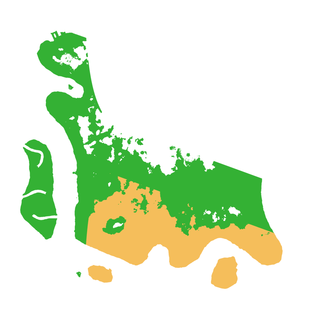 Biome Rust Map: Procedural Map, Size: 3000, Seed: 1209200541