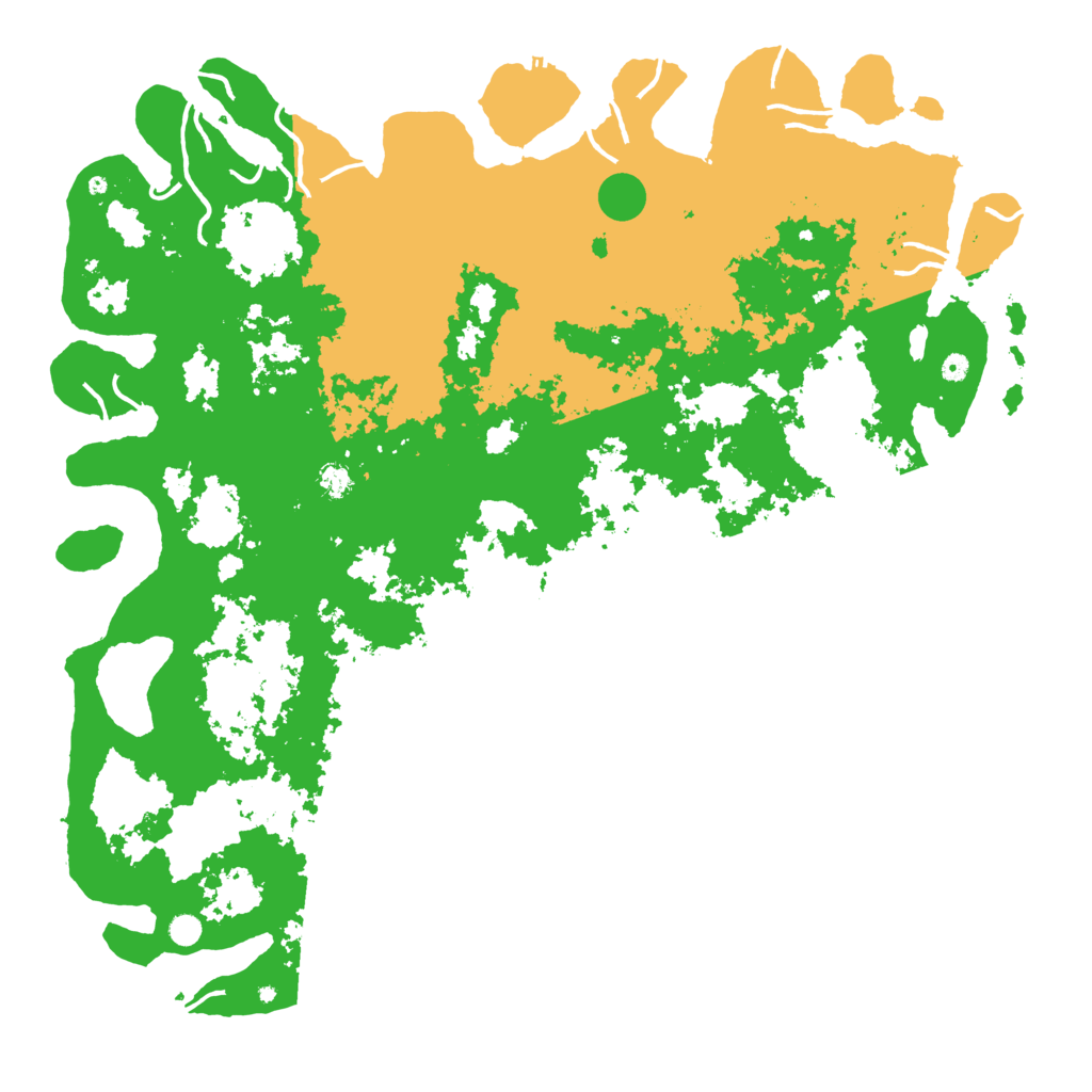 Biome Rust Map: Procedural Map, Size: 6000, Seed: 43243234