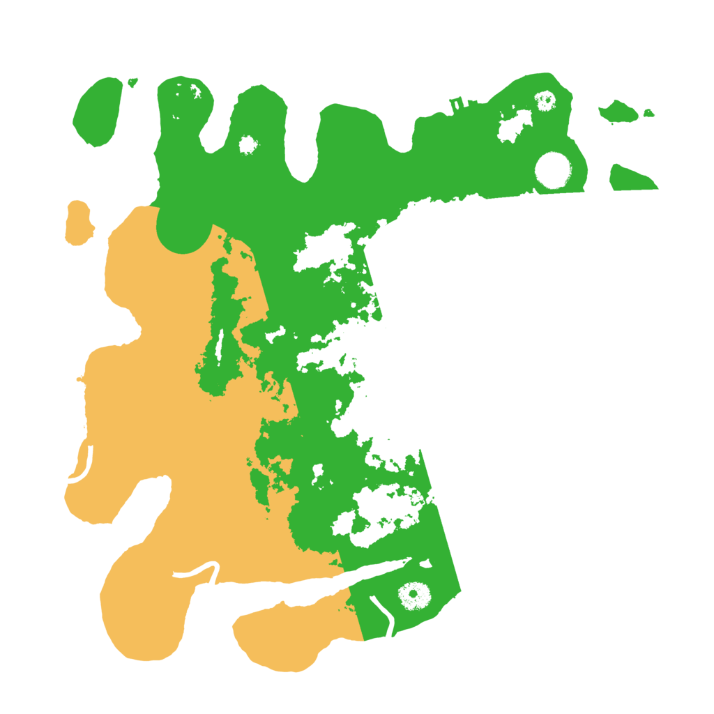 Biome Rust Map: Procedural Map, Size: 3560, Seed: 393926622