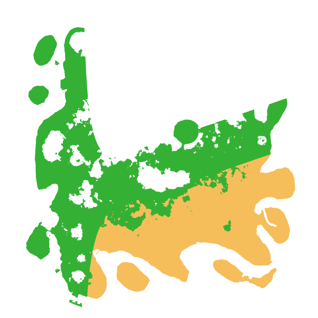 Biome Rust Map: Procedural Map, Size: 3500, Seed: 5683219