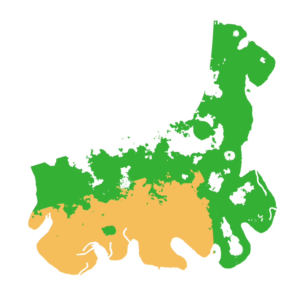 Biome Rust Map: Procedural Map, Size: 4250, Seed: 13059
