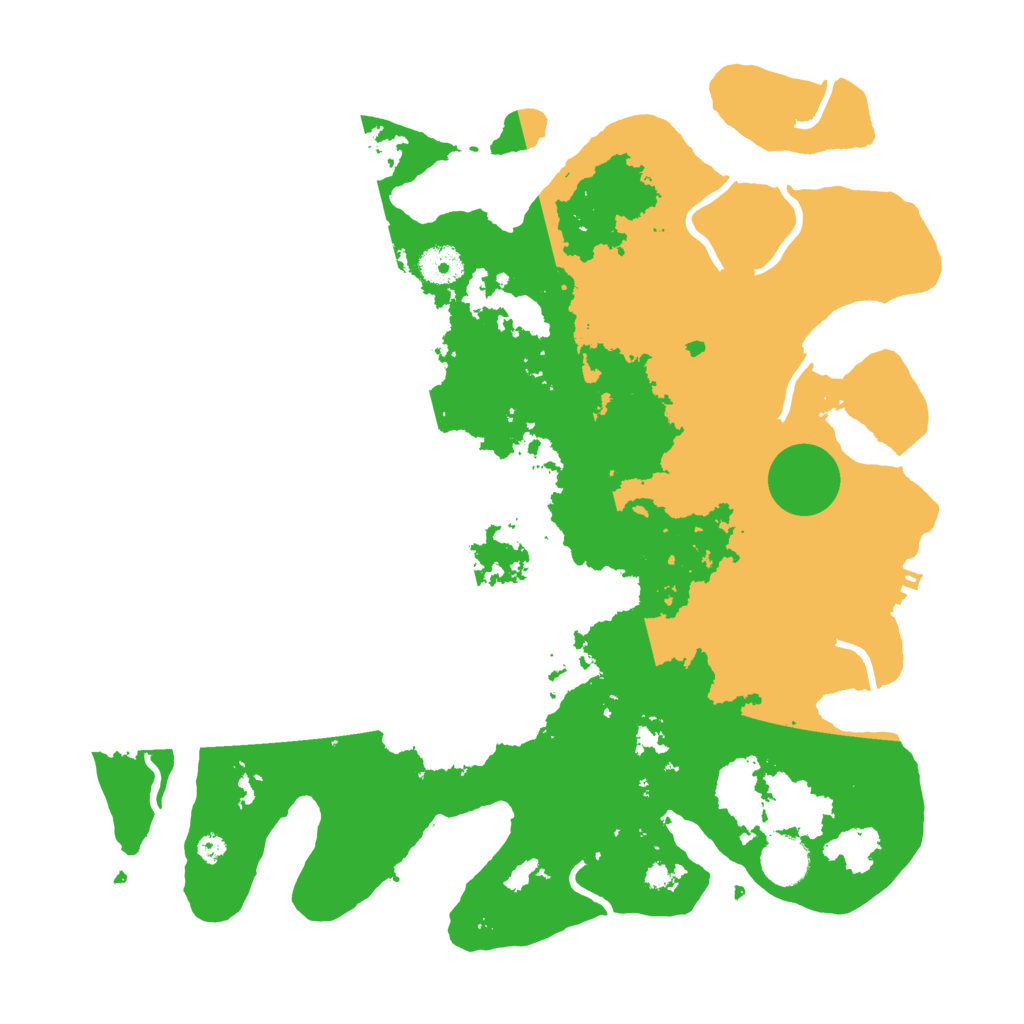 Biome Rust Map: Procedural Map, Size: 3750, Seed: 1887069874