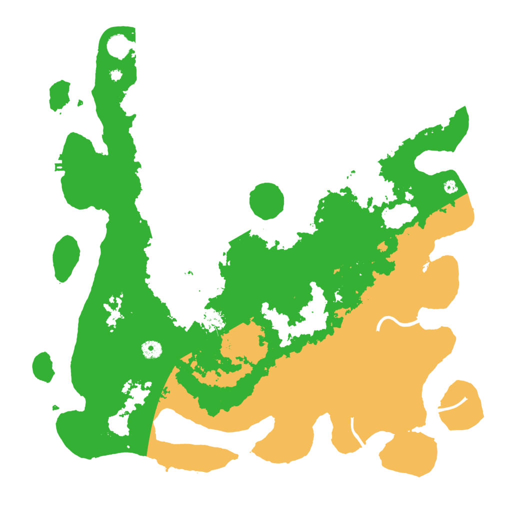 Biome Rust Map: Procedural Map, Size: 4000, Seed: 299489
