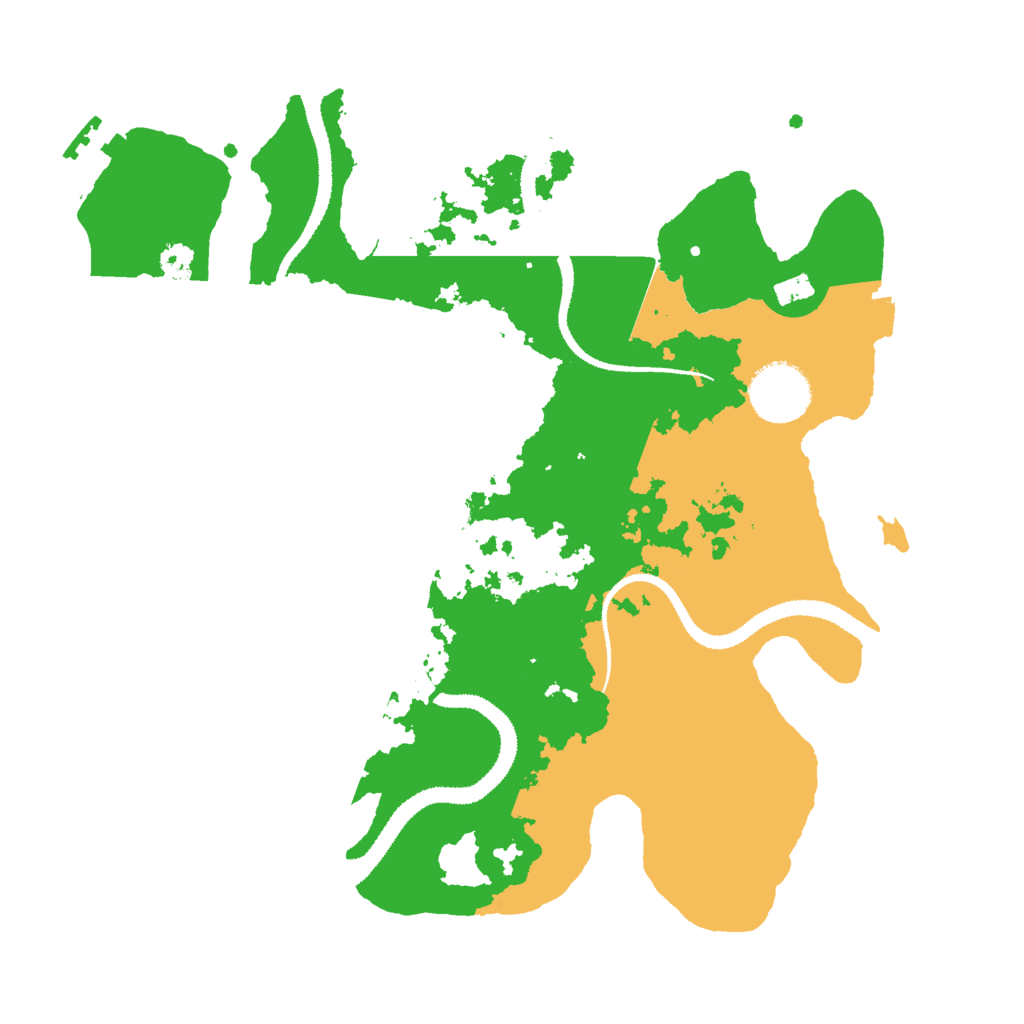 Biome Rust Map: Procedural Map, Size: 3000, Seed: 2147083931