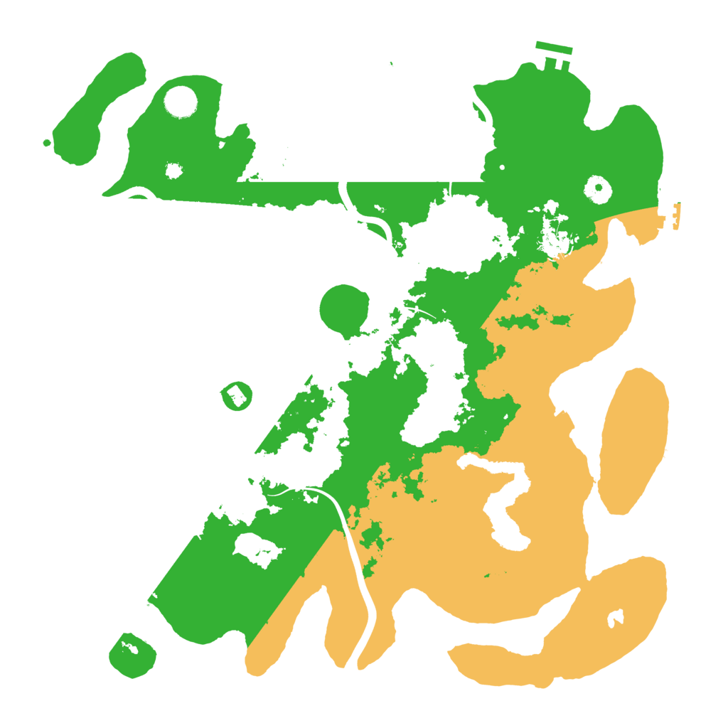 Biome Rust Map: Procedural Map, Size: 4000, Seed: 652686593