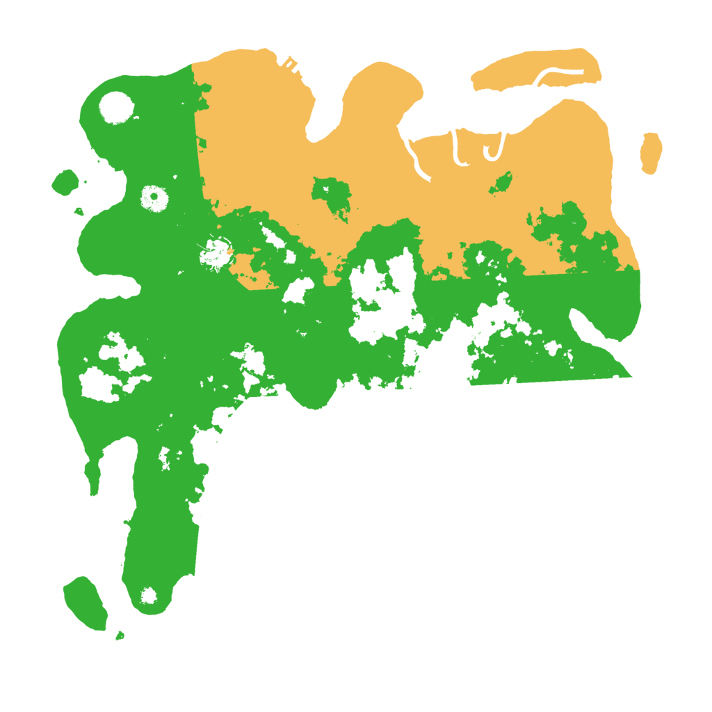 Biome Rust Map: Procedural Map, Size: 3950, Seed: 1989