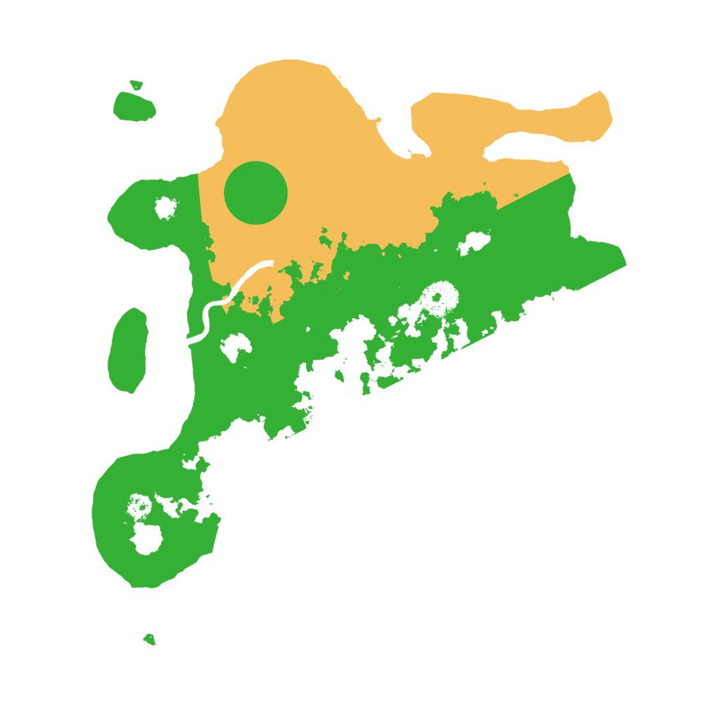 Biome Rust Map: Procedural Map, Size: 3000, Seed: 19073