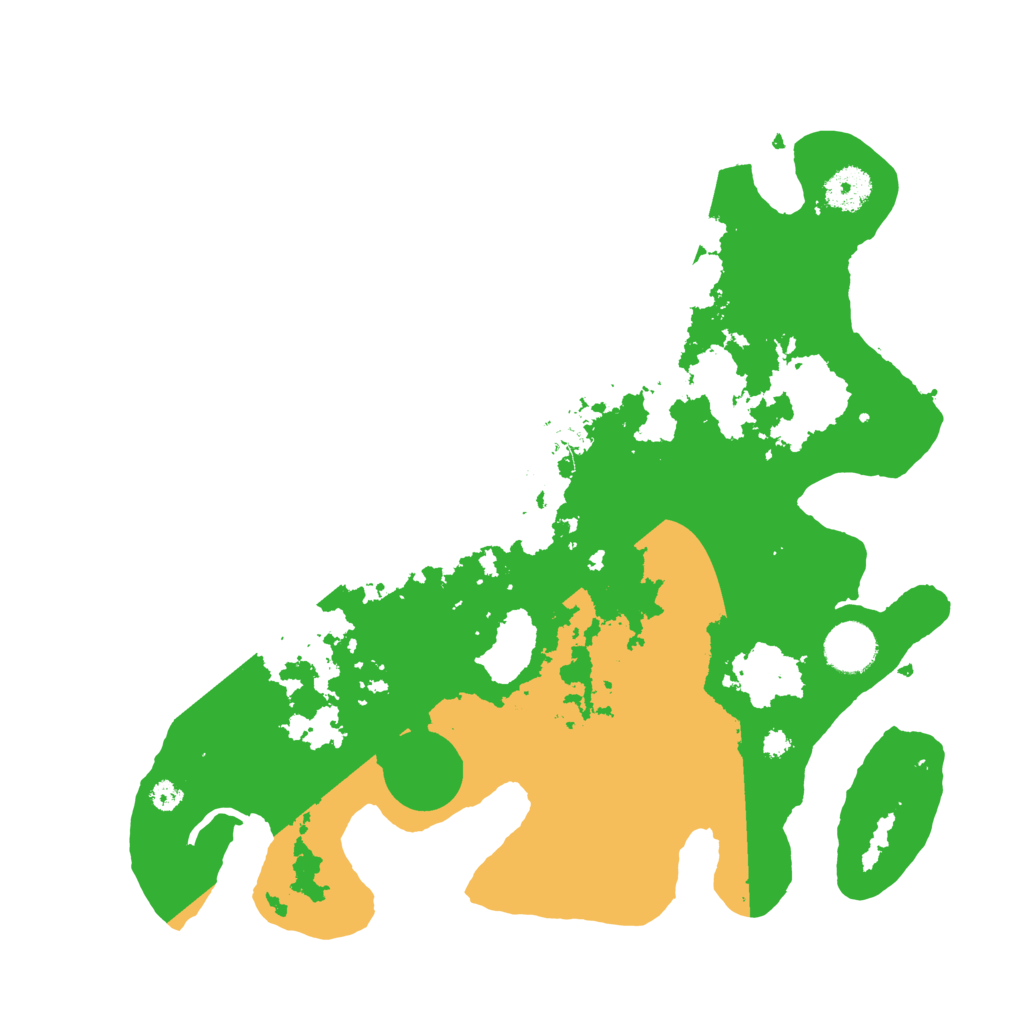 Biome Rust Map: Procedural Map, Size: 3500, Seed: 7458763