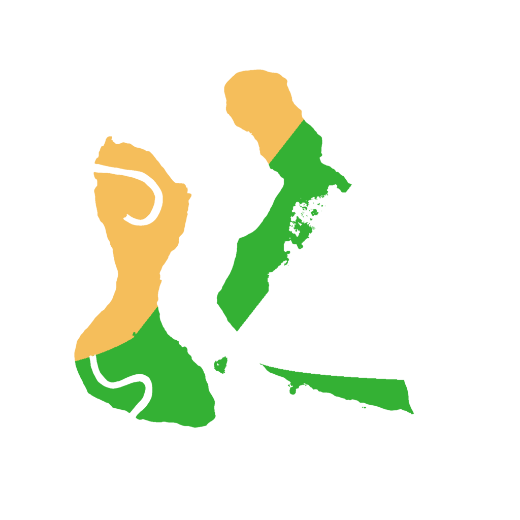 Biome Rust Map: Procedural Map, Size: 1700, Seed: 274365