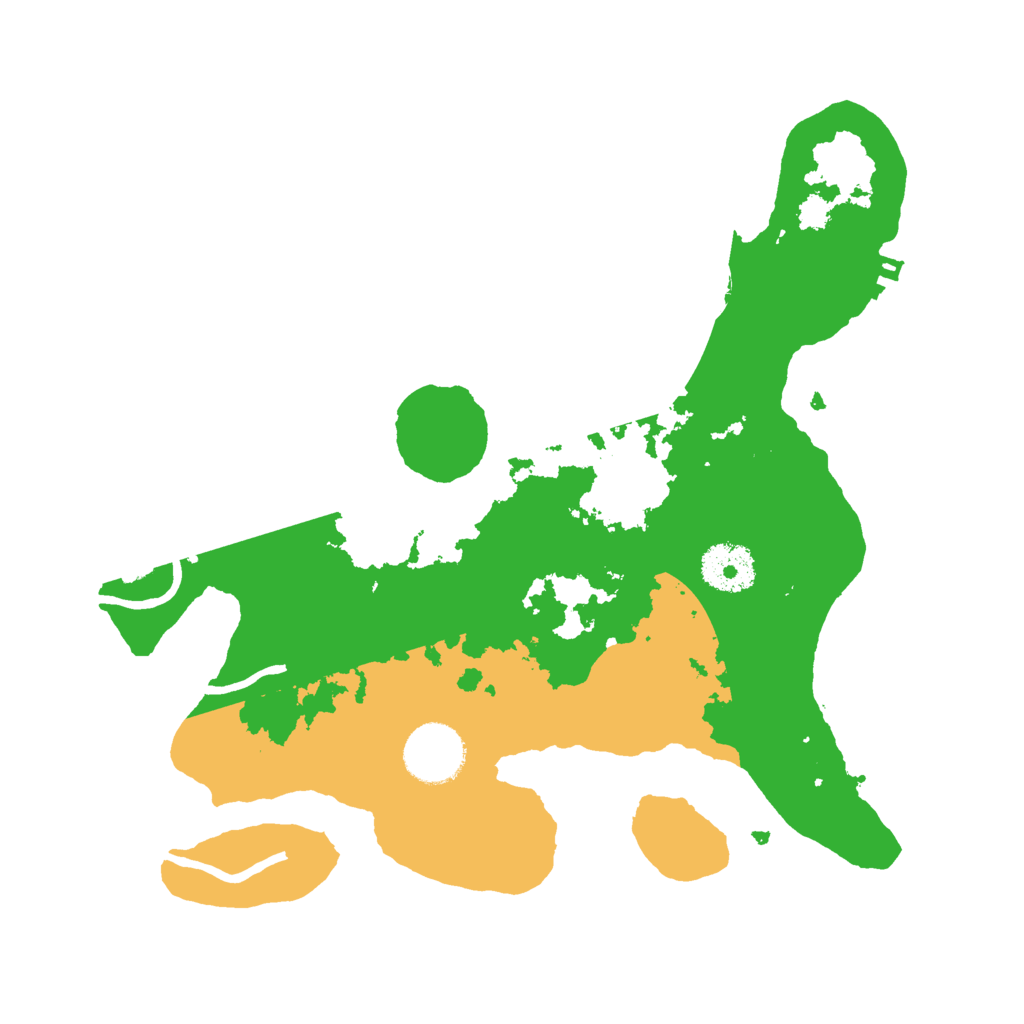 Biome Rust Map: Procedural Map, Size: 3000, Seed: 2048500242