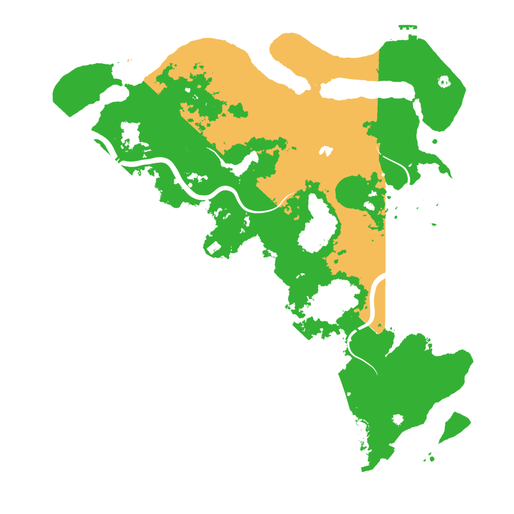 Biome Rust Map: Procedural Map, Size: 4250, Seed: 13371337