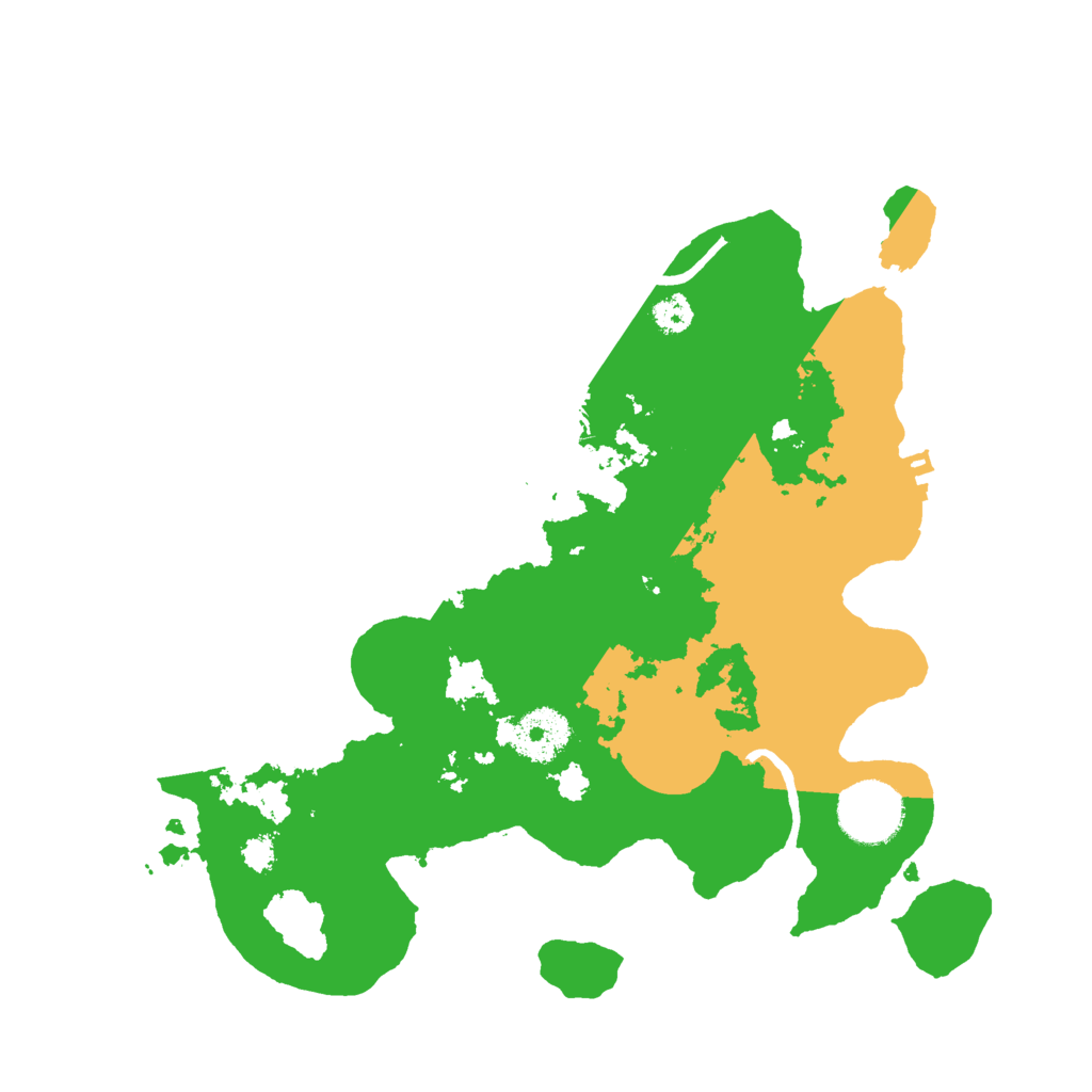 Biome Rust Map: Procedural Map, Size: 3000, Seed: 7377890