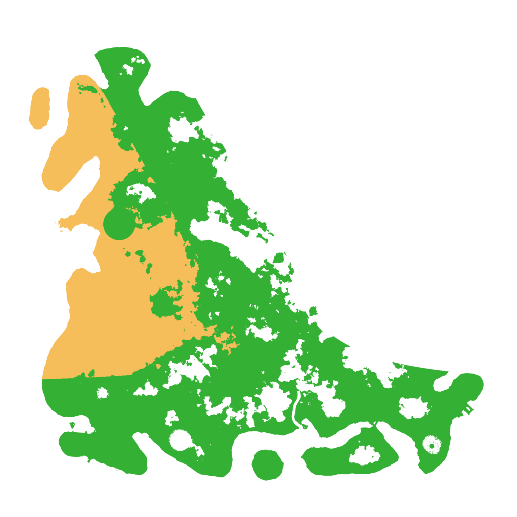 Biome Rust Map: Procedural Map, Size: 4250, Seed: 1489761259