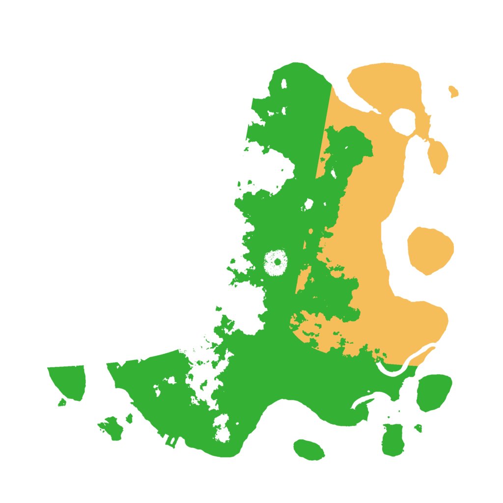 Biome Rust Map: Procedural Map, Size: 3000, Seed: 1909505203