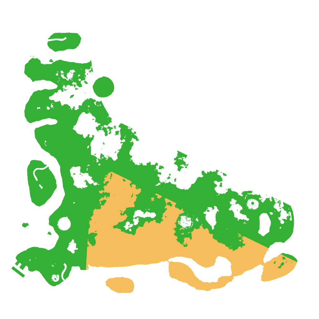 Biome Rust Map: Procedural Map, Size: 4300, Seed: 623697573