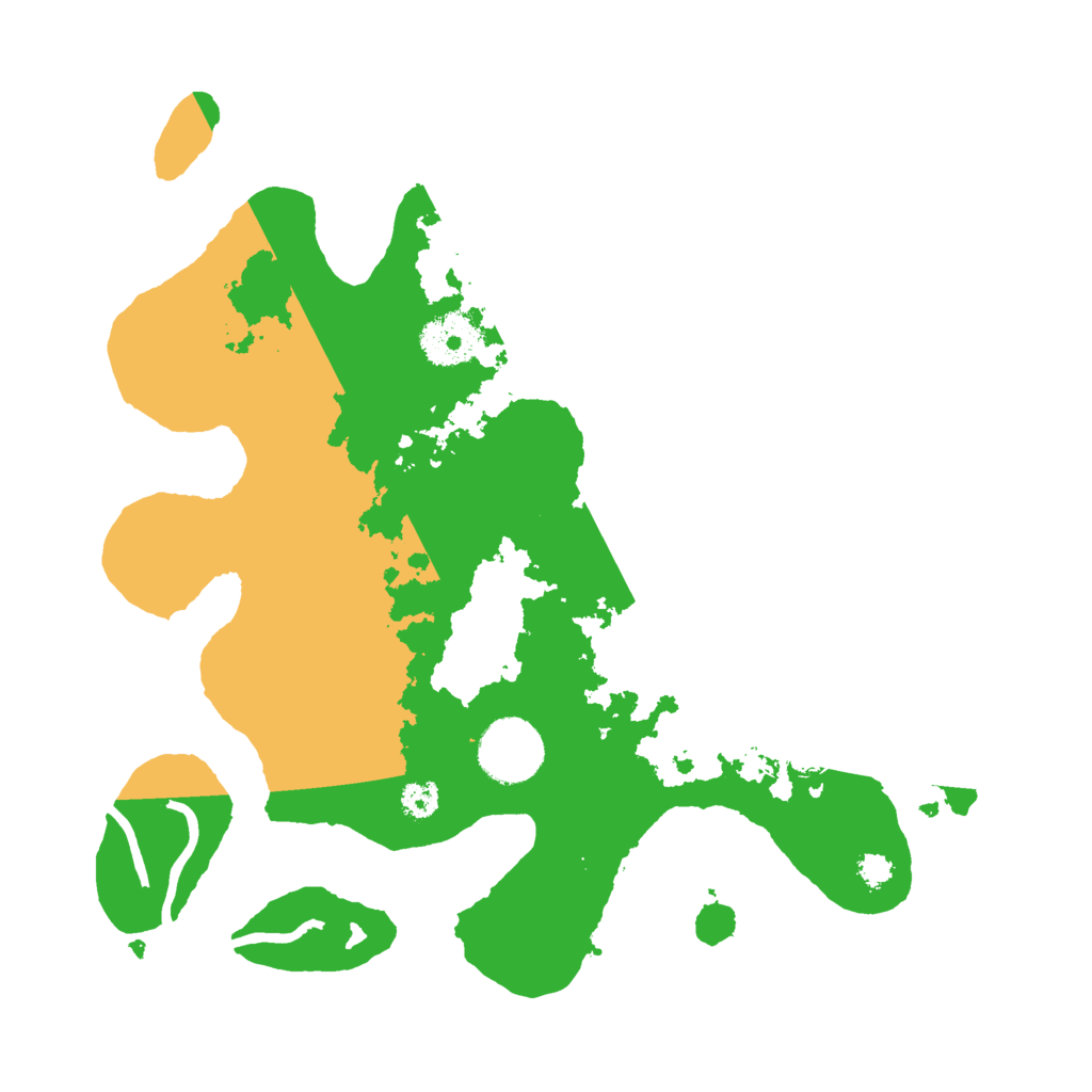 Biome Rust Map: Procedural Map, Size: 3000, Seed: 1480264950