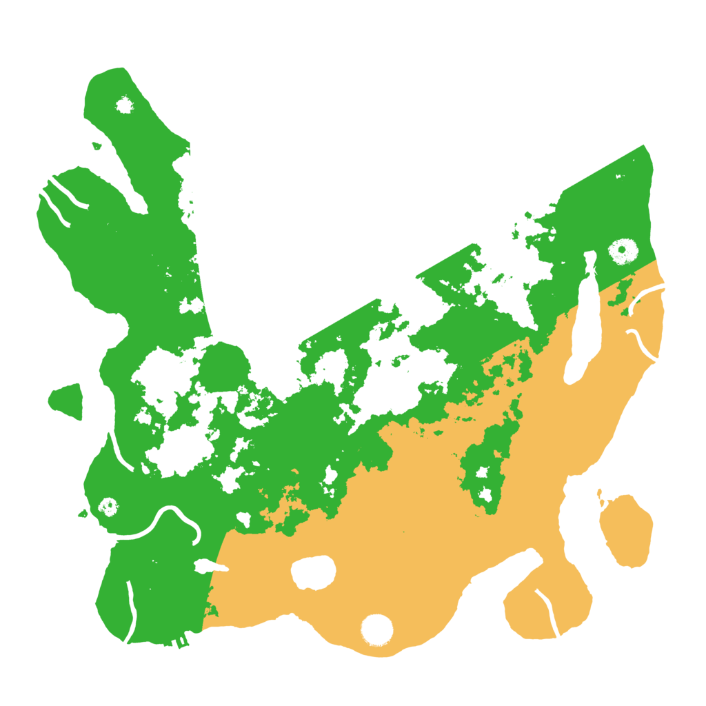 Biome Rust Map: Procedural Map, Size: 3900, Seed: 976