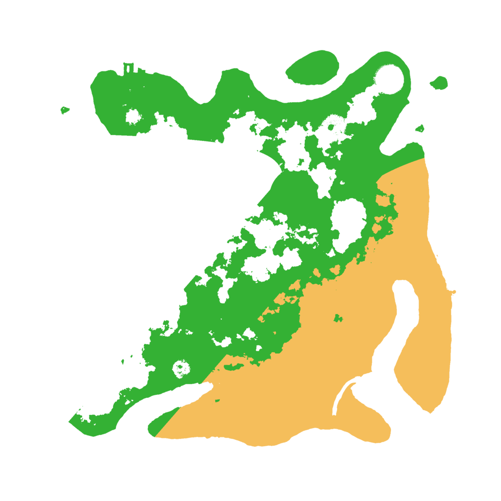 Biome Rust Map: Procedural Map, Size: 3000, Seed: 1324115933