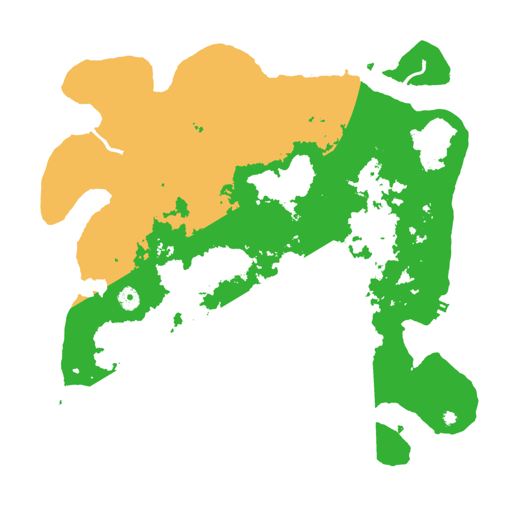 Biome Rust Map: Procedural Map, Size: 3500, Seed: 982545848