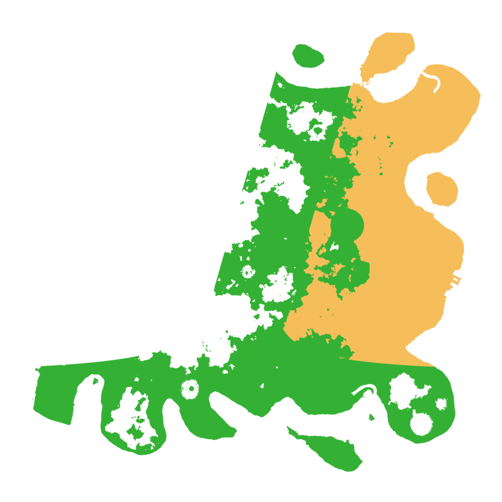 Biome Rust Map: Procedural Map, Size: 4000, Seed: 673955