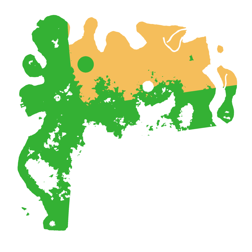 Biome Rust Map: Procedural Map, Size: 4096, Seed: 50000