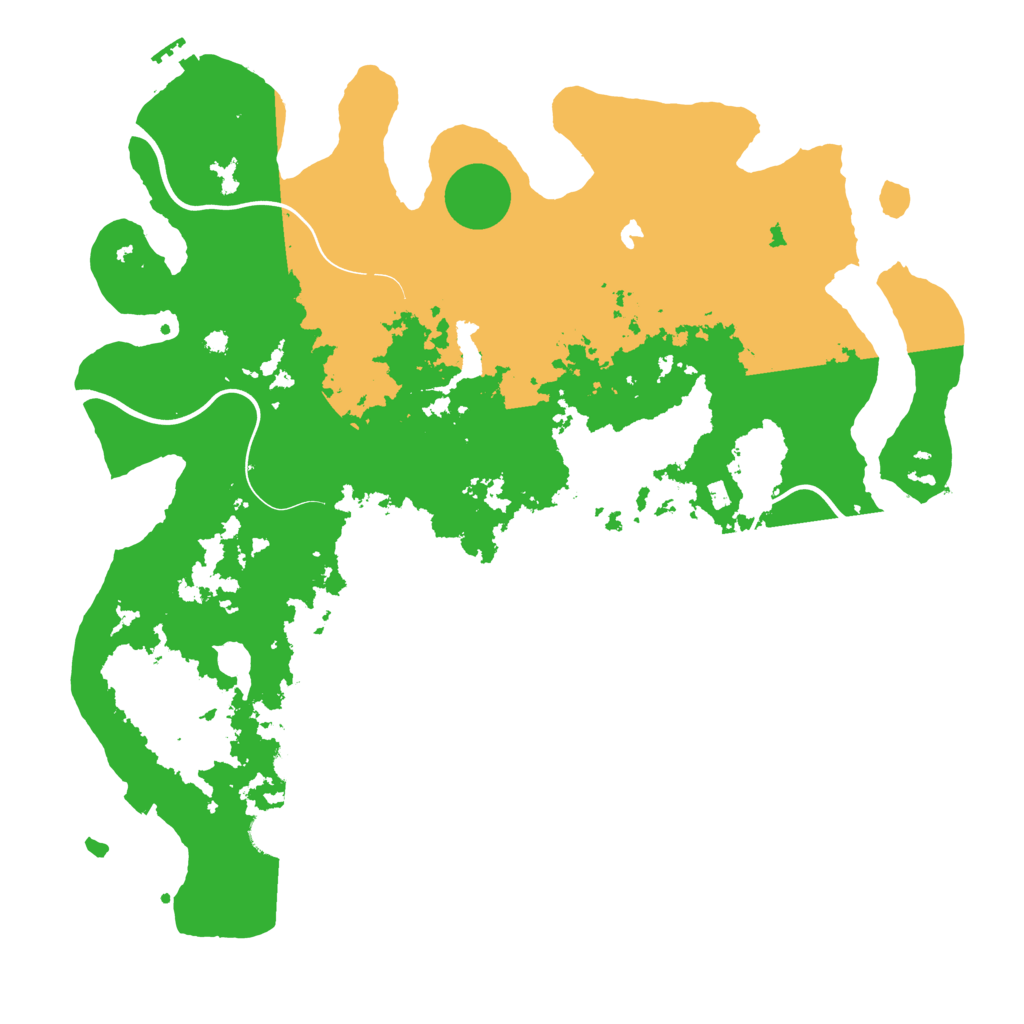 Biome Rust Map: Procedural Map, Size: 4096, Seed: 50000