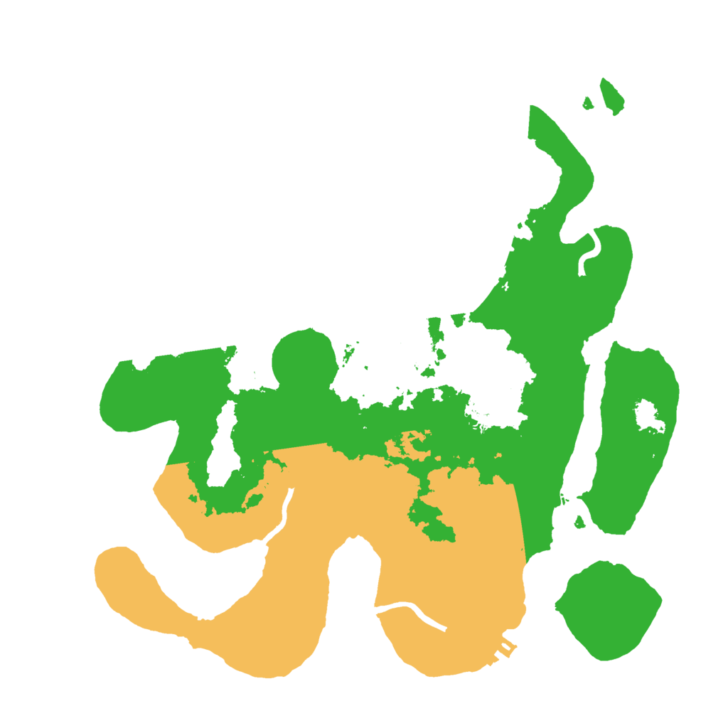 Biome Rust Map: Procedural Map, Size: 3000, Seed: 1808844175