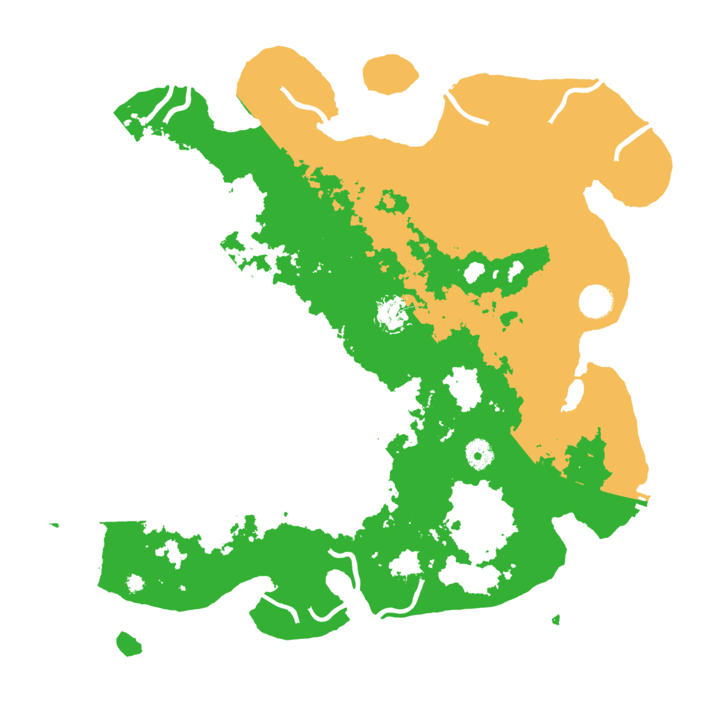 Biome Rust Map: Procedural Map, Size: 3700, Seed: 238043212