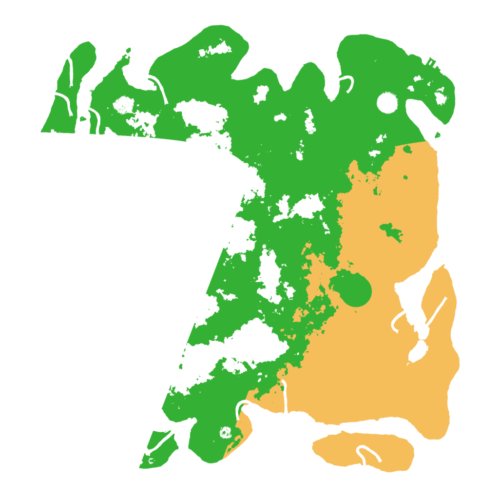 Biome Rust Map: Procedural Map, Size: 4185, Seed: 8526