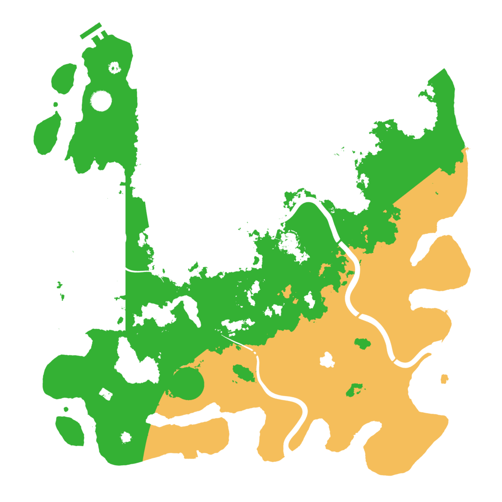 Biome Rust Map: Procedural Map, Size: 4250, Seed: 859927102