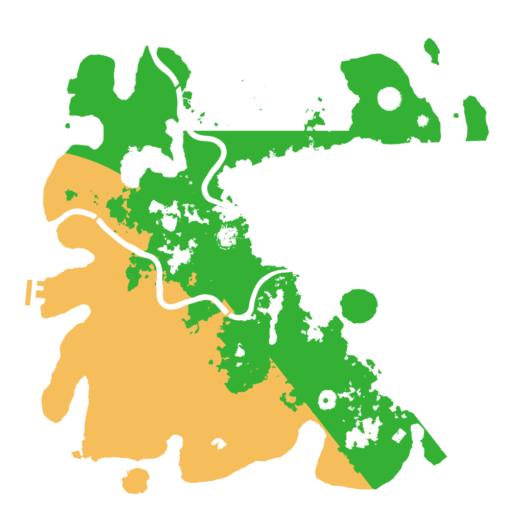 Biome Rust Map: Procedural Map, Size: 4100, Seed: 27918