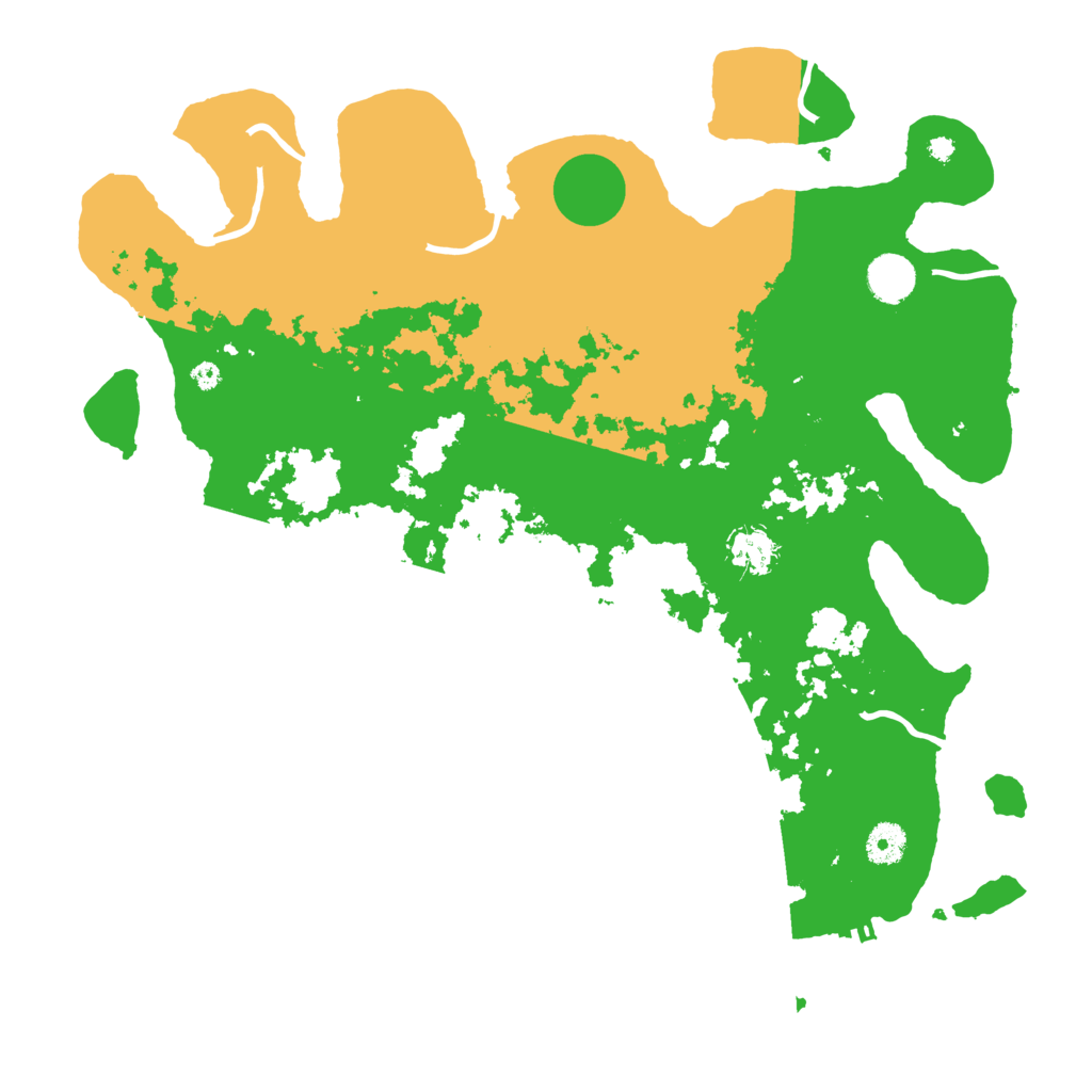 Biome Rust Map: Procedural Map, Size: 4000, Seed: 420711690