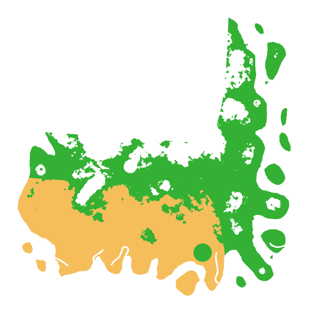 Biome Rust Map: Procedural Map, Size: 4500, Seed: 623341751