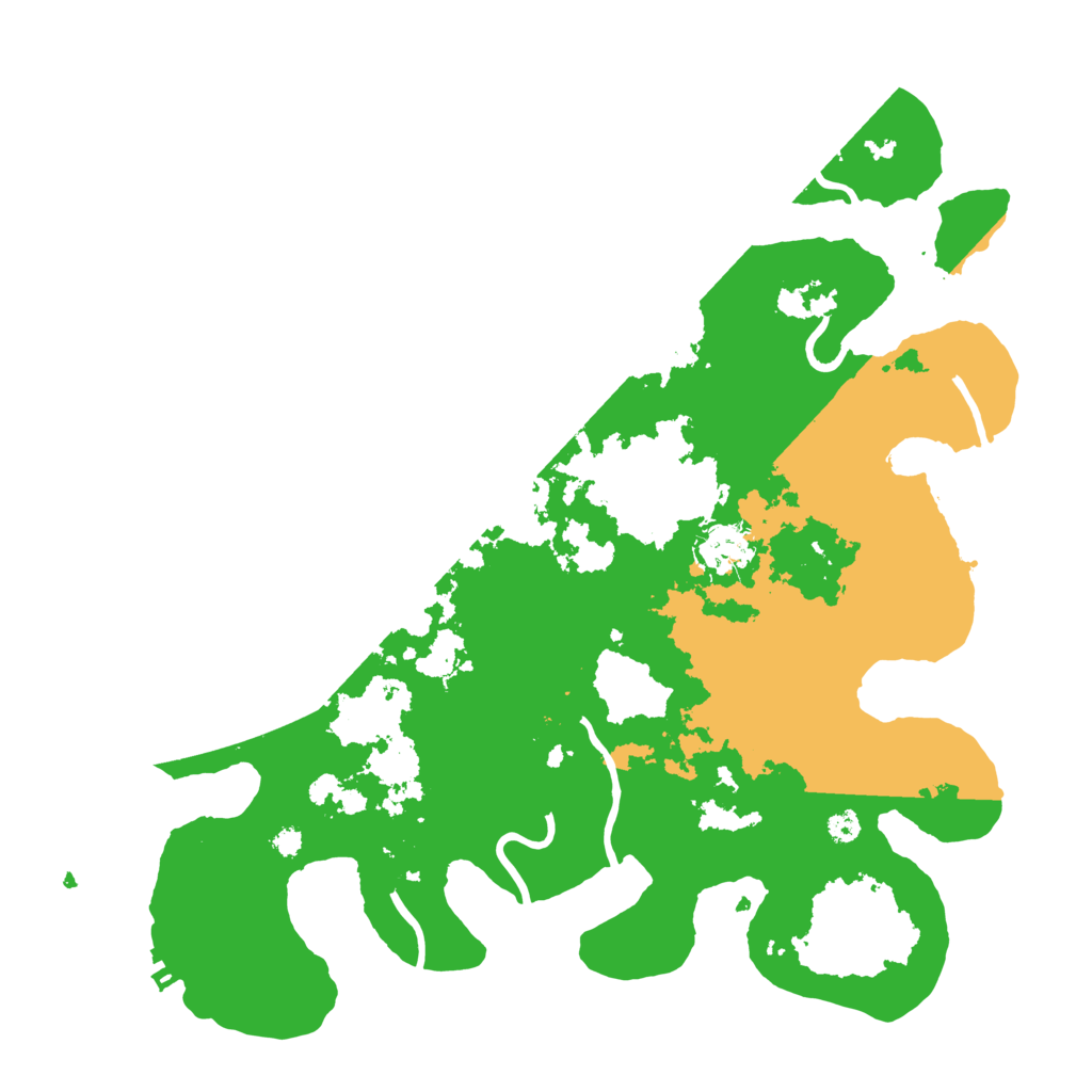 Biome Rust Map: Procedural Map, Size: 3500, Seed: 512943730
