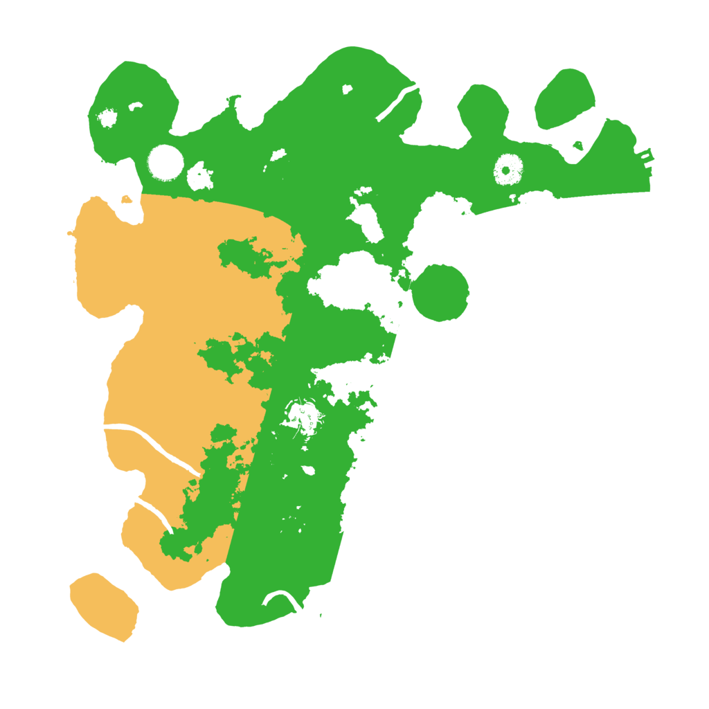 Biome Rust Map: Procedural Map, Size: 3500, Seed: 200432109