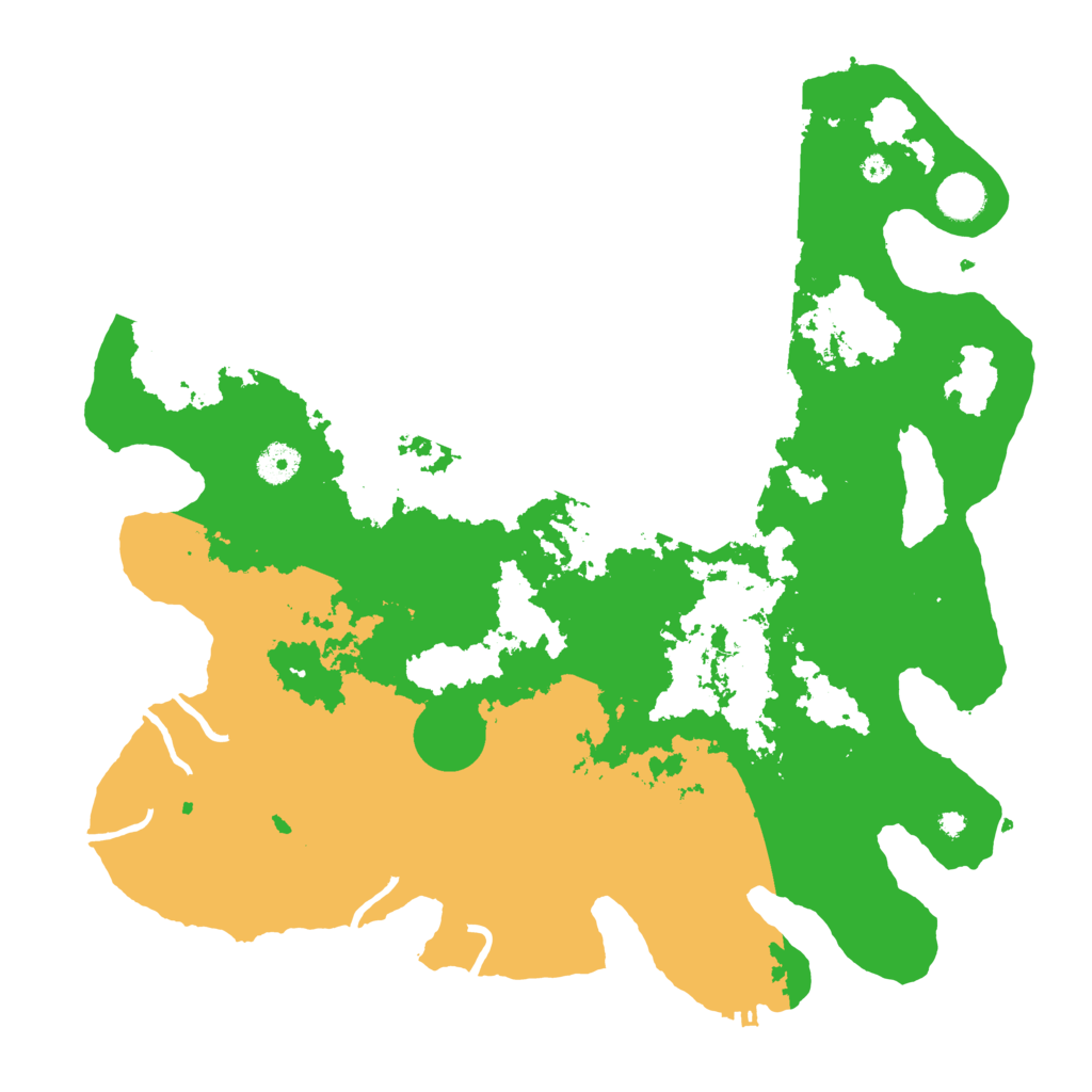 Biome Rust Map: Procedural Map, Size: 4000, Seed: 76891322