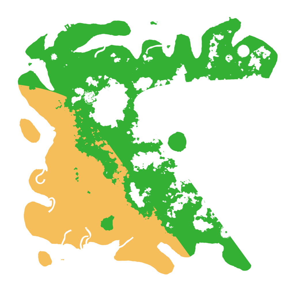 Biome Rust Map: Procedural Map, Size: 4300, Seed: 2007791