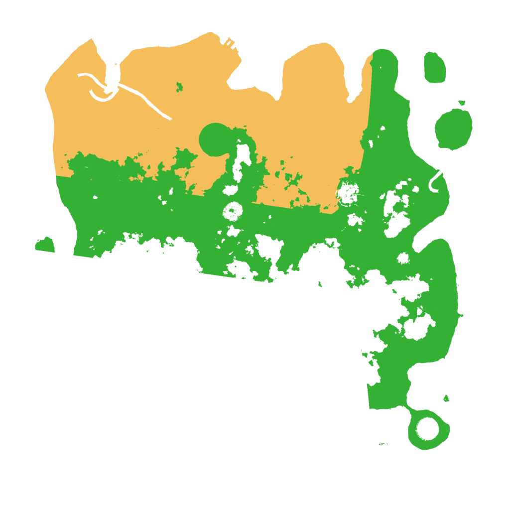 Biome Rust Map: Procedural Map, Size: 4000, Seed: 116693528