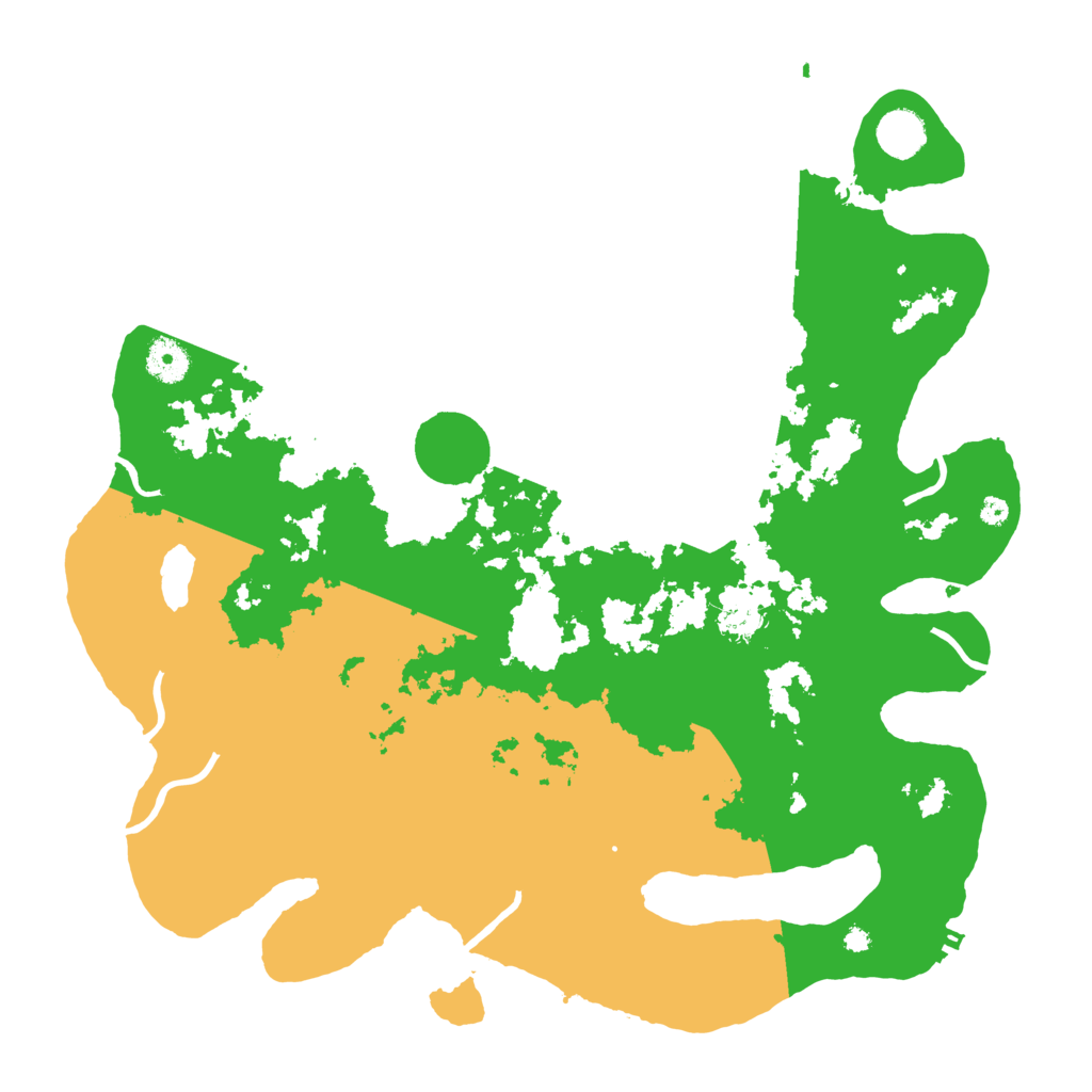 Biome Rust Map: Procedural Map, Size: 4000, Seed: 6261990