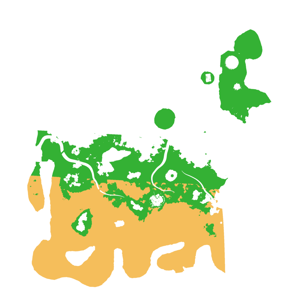 Biome Rust Map: Procedural Map, Size: 4000, Seed: 160036