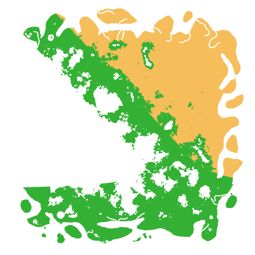 Biome Rust Map: Procedural Map, Size: 6000, Seed: 587191