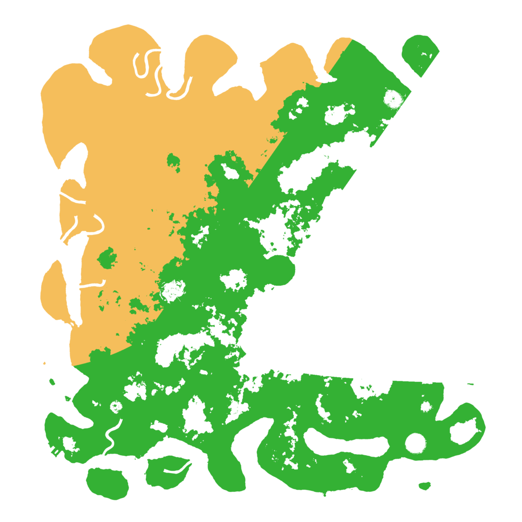 Biome Rust Map: Procedural Map, Size: 4500, Seed: 44166766