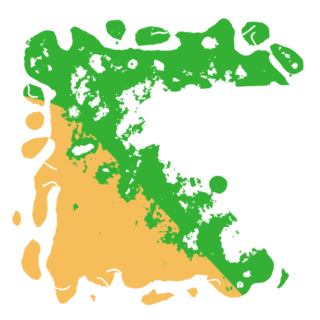 Biome Rust Map: Procedural Map, Size: 5000, Seed: 378696628